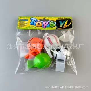 生产定制各种体育球类大口哨足球哨篮球哨网球棒球哨赠品