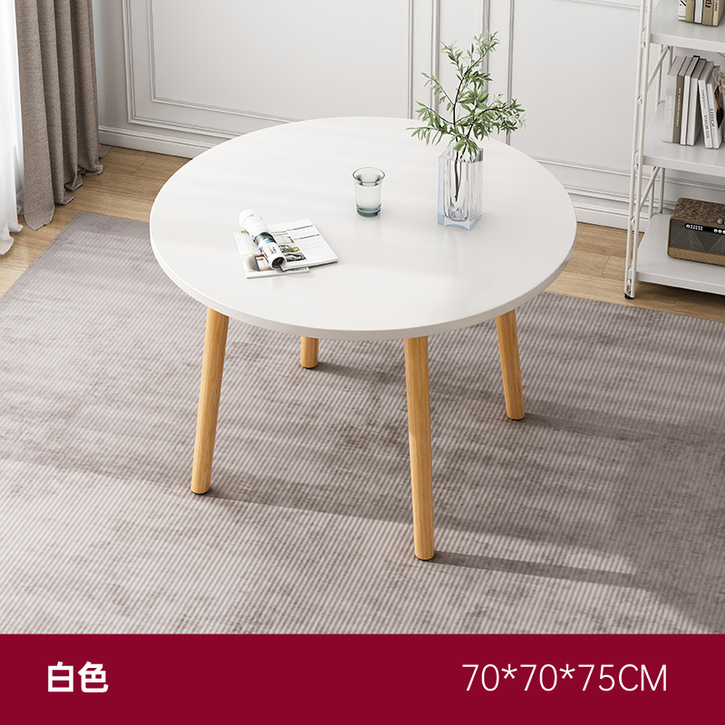 ♀▲☼✚▲♀【메인 사진★원탁] 웜화이트 70*70*75cm♀▲☼✚▲♀