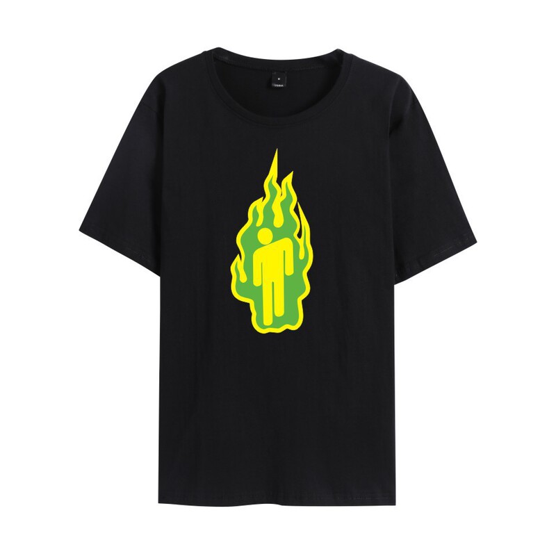 Billie Eilish Billie Eilish Trendy Pullover Short Sleeve Men and Women Summer Factory Outlet