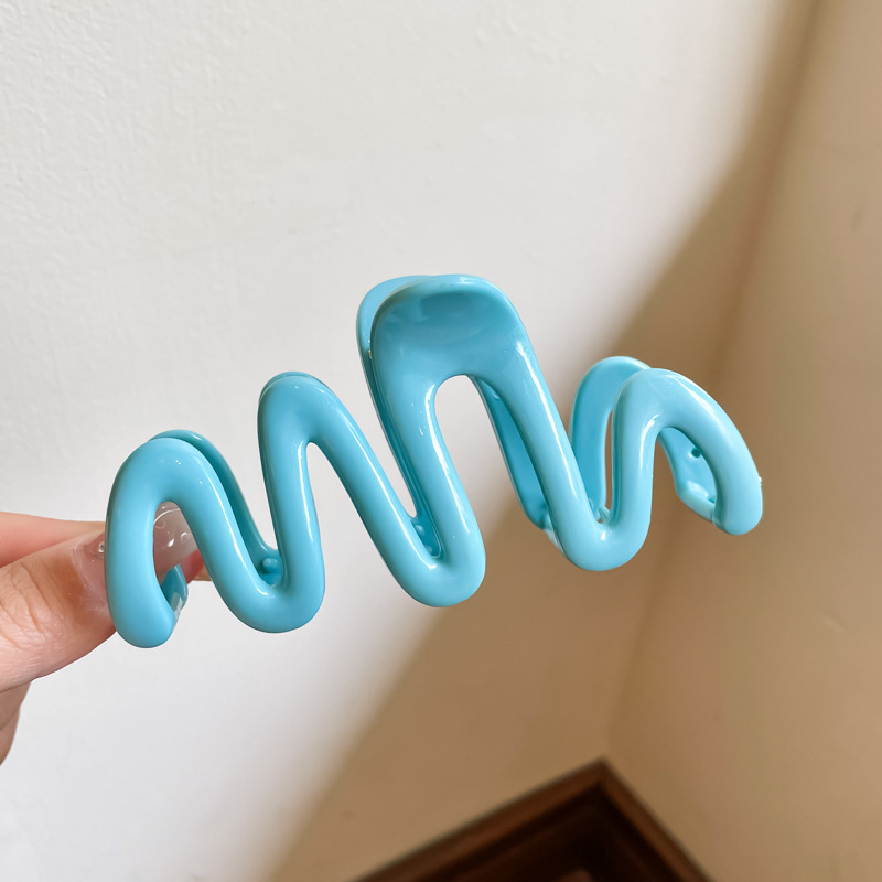 Meilad peludo clip de agarre para mujeres de alta sensibilidad más agujeros de agarre para el cabello clip de pesca clip de cabeza posterior