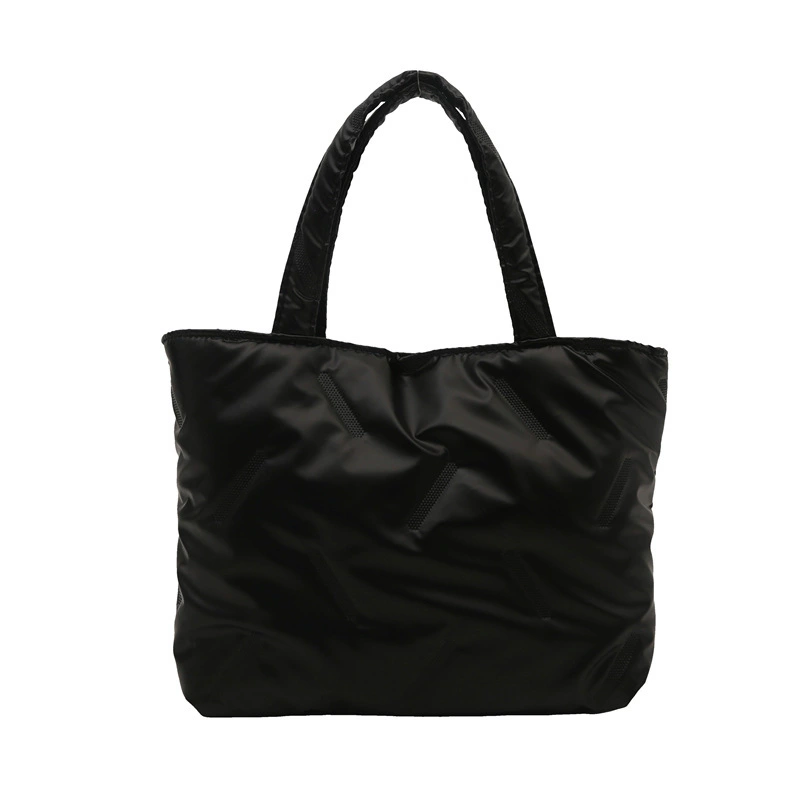 Capacious winter universal brand one-shoulder bag for leisure