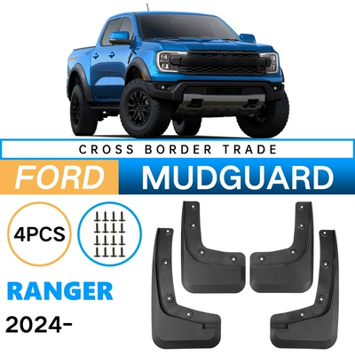Suitable for Ford Ranger Ranger 2024 foreign trade cross-border soft rubber mudguard car tire mudguard