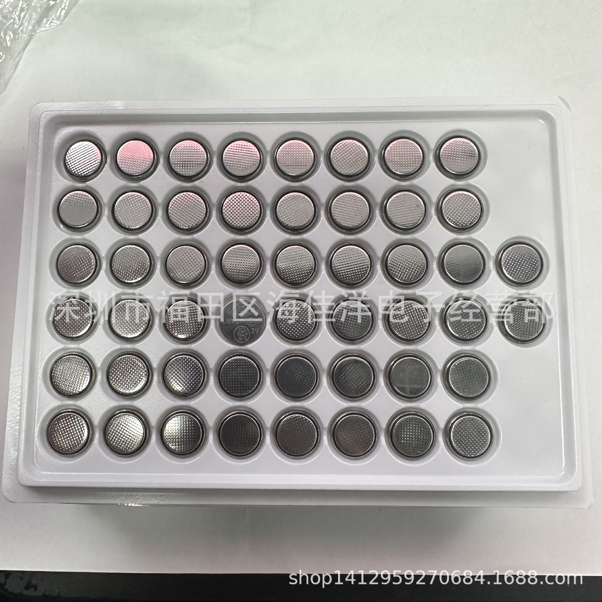 CR1220托盘装电池 工业装CR1220电池 3V锂电池50个一托盘便宜1220