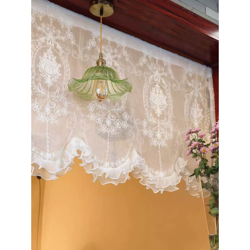 Шкаф для спальни с эркером, блокирующая перегородка, полуполынь, французская корейская марлевая занавеска в стиле принцессы, оконная занавеска, занавеска с аркой, занавеска