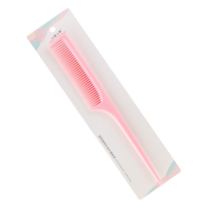 Sd701 Rattailcomb Plastic Comb for Parting Hair, Specialized and Not Easy to Break, Factory Wholesale, Cross-Border Export