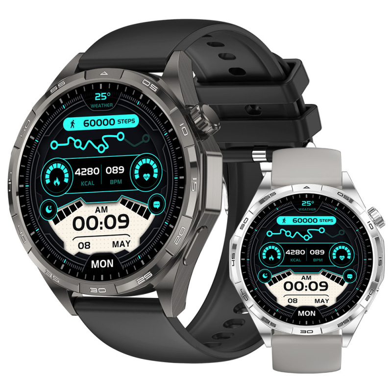 Watch6 Pro Smart Watch 1.5-Inch Bluetooth Calling, Full Touch Screen, Heart Rate and Blood Oxygen Monitoring, Sedentary Reminder