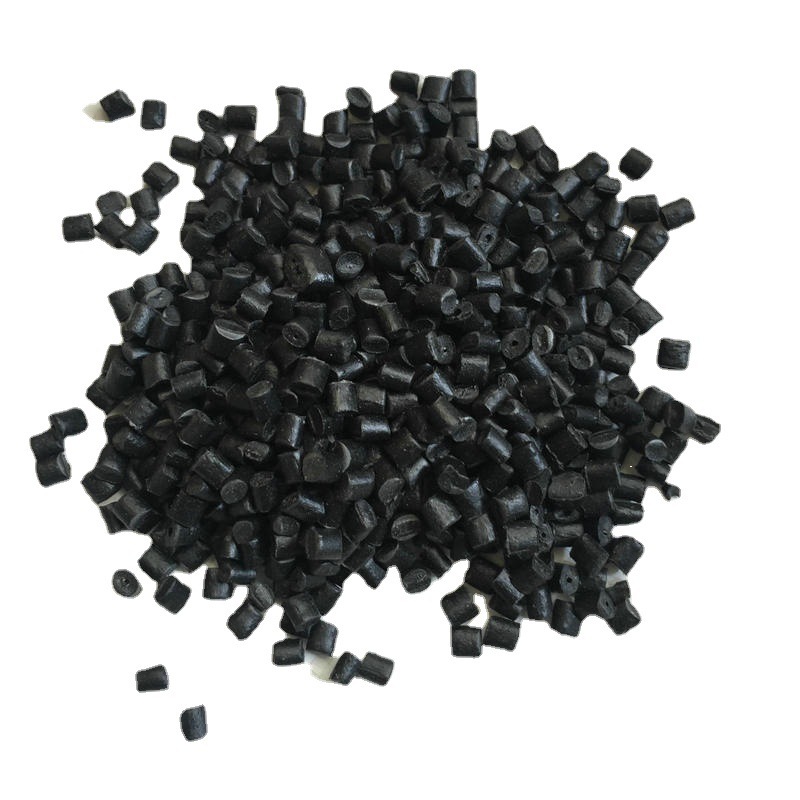 供应PE再生 注塑高压料 LDPE回料黑色粒子 源头厂家 可按要求定拉