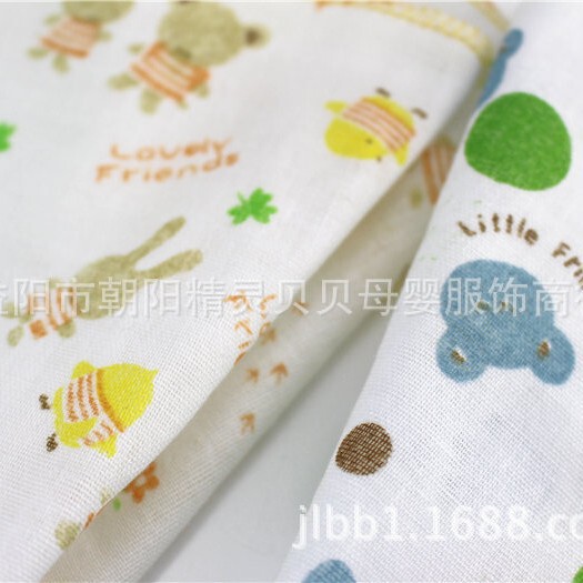 Double-layer gauze handkerchief for breastfeeding