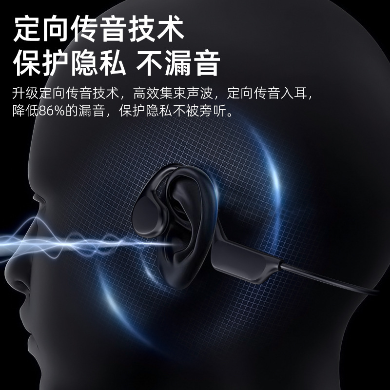 X7 真骨伝導 Bluetooth ヘッドセット 32G メモリ IPX8 レベルの高度防水、水泳、サイクリング、ランニング用スポーツヘッドセット|undefined