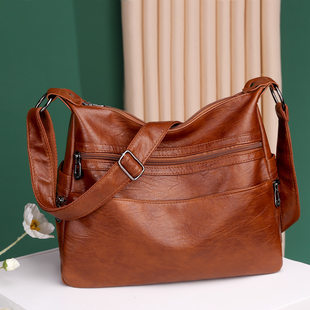 (Cross-border trading), (Wholesale), capacious one-shoulder bag, shoulder bag, backpack, genuine leather