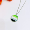 Personality Trend Rainbow Banner Comrade Samey Tanmei Lara Six Color Pendant Lily LGBTBRAVELOVE necklace