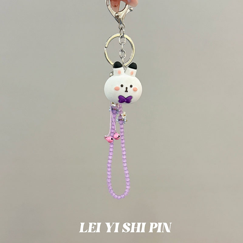 [Mel Peach Oolong] nuevo diseño de cuentas dulces nicho hermosa cadena de teléfonos móviles de cuentas de alta gama cadena de teléfonos móviles