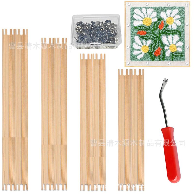 Wooden Picture Frame Handmade DIY Tool Frame Poster Photo Cross Stitch Mounting Canvas Stretching Board Splicing