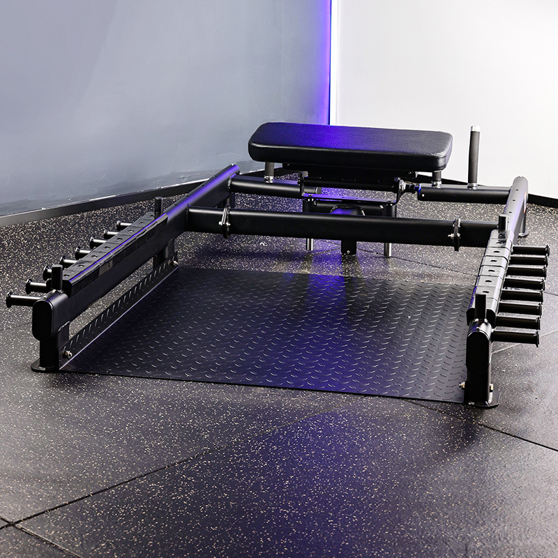 gimnasio de entrenamiento integrado de forma de cadera máquina de elevación de cadera comercial músculo abdominal lumbar entrenador de puente de cadera