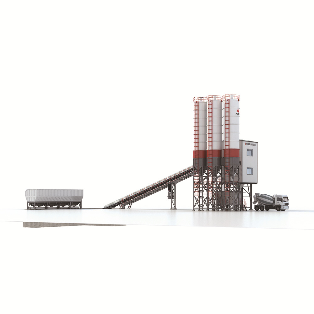 供应HZS180型高铁路桥工地专用混凝土搅拌站搅拌楼环保节能高效