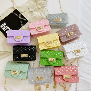 2025 Cash Jelly Bag Women's Bag Pvc Bag Shoulder Bag Chain Bag Messenger Bag