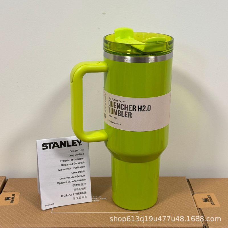 跨境 stanley史丹利40oz大容量汽车杯冰霸杯304不锈钢保冷 保温杯|undefined