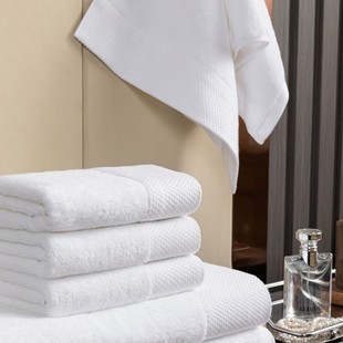 Wholesale Two-Piece Set of Hotel-Specific Cotton Bath Towels and Towels for Guesthouses, Hotels, and Home Use, Absorbent and Quick-Drying