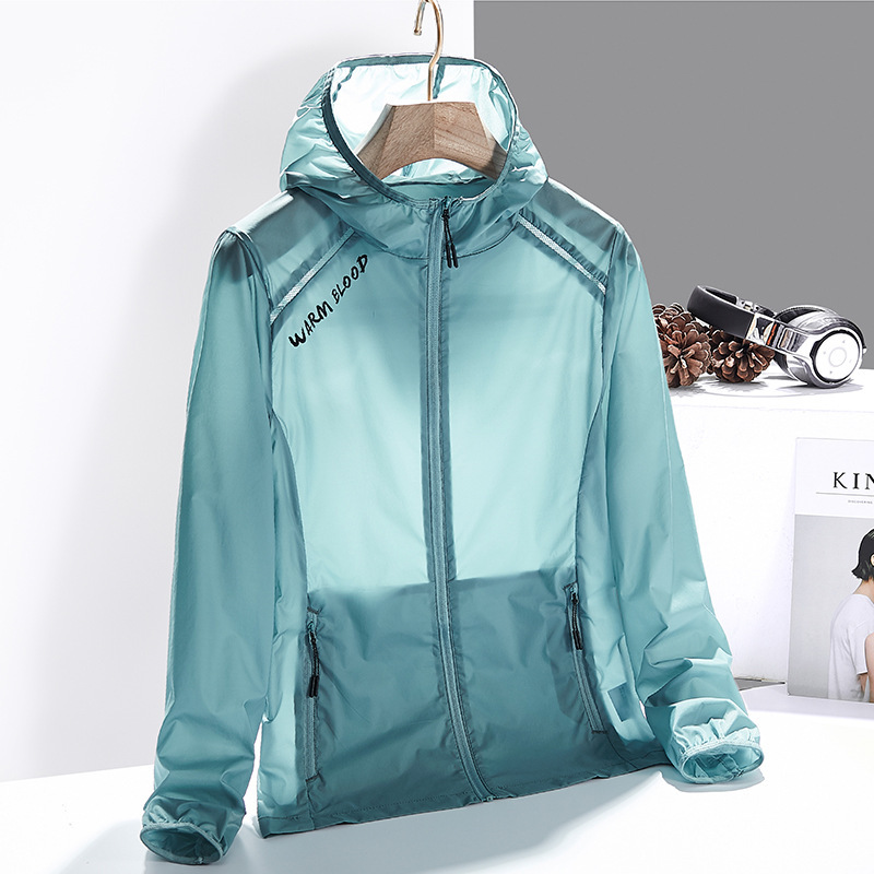 Verano hombre y mujer al aire libre transpirable bicicleta ropa de protección solar de mangas largas conducir ropa de protección solar de la piel