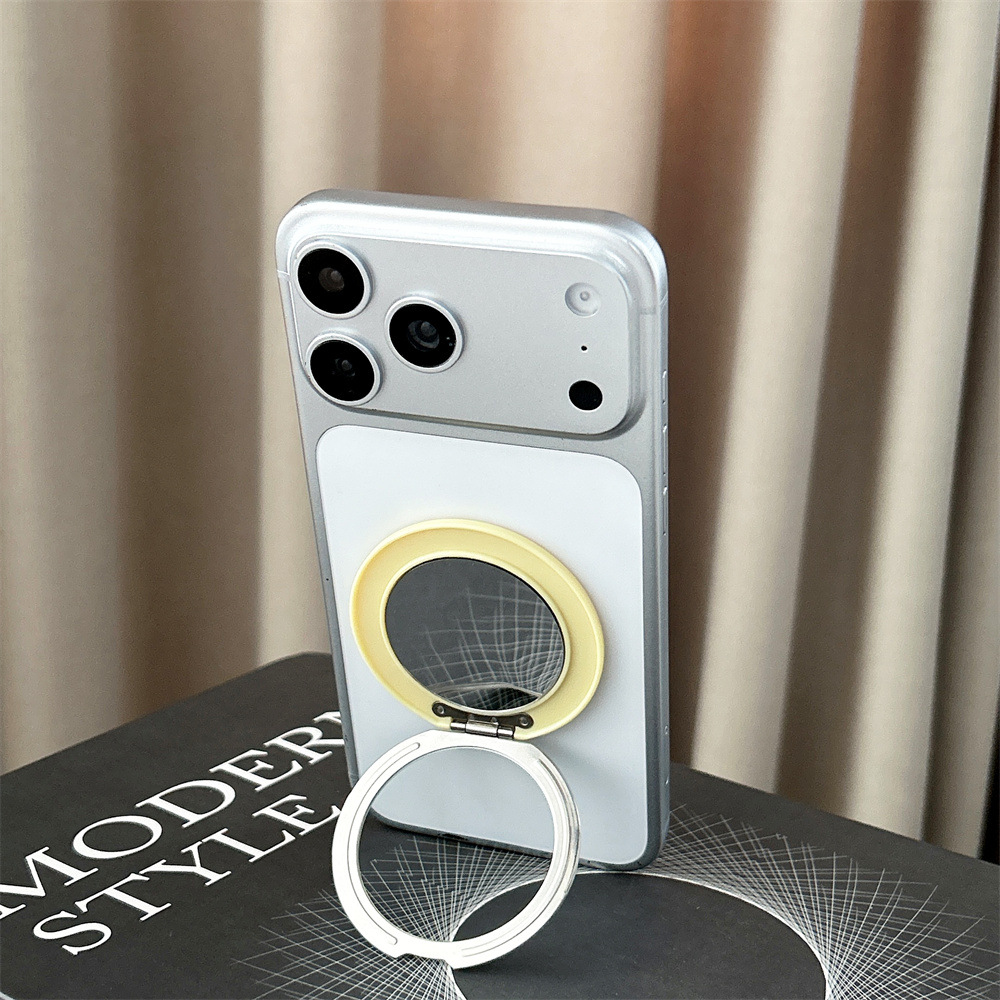 Fábrica de origen nuevo modelo S1 espejo 360 brazalete rotativo soporte de teléfono móvil soporte de plástico de escritorio perezoso