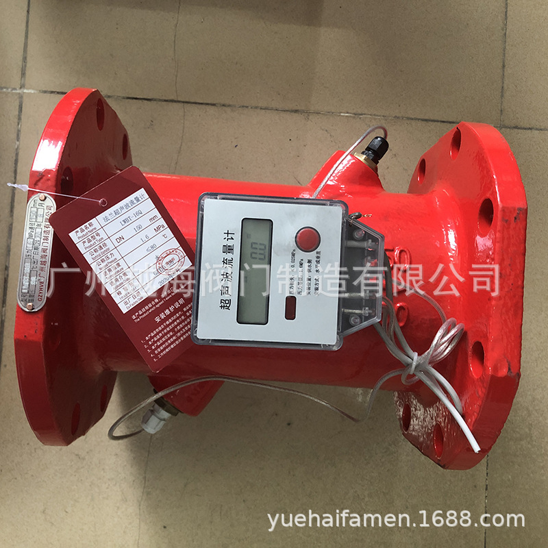 厂家批发消防用沟槽超声波流量计 沟槽式超声波流量计流量表