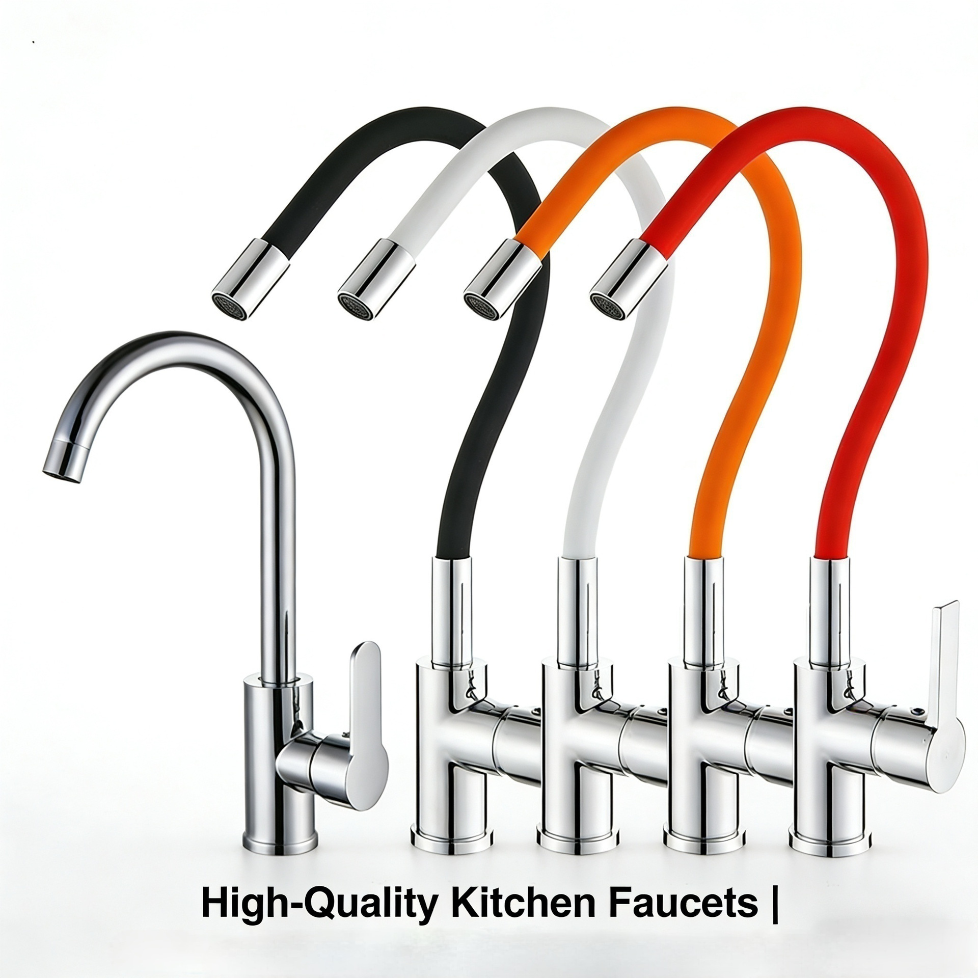 Comercio exterior transfronterizo colorido tubería universal grifo de agua de cocina fría y caliente lavabo lavavajillas lavabo anti-splashing lavabo universal grifo