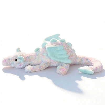 Snow Dragon Doll Large — Oyuncaq yastıqlar - lazulia-dragon-colorful-dragon-50cm-three-standards-complete-ready-stock-wholesale