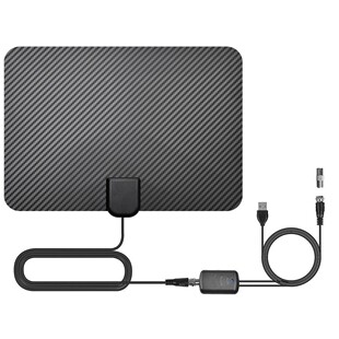 Cross-Border Carbon Fiber Ebaywish Indoor Dvb-T Digital Antenna 4K Free Nbc Tv External High-Definition Receiver