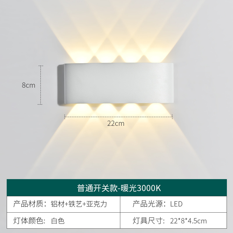 패션 화이트-8 헤드
