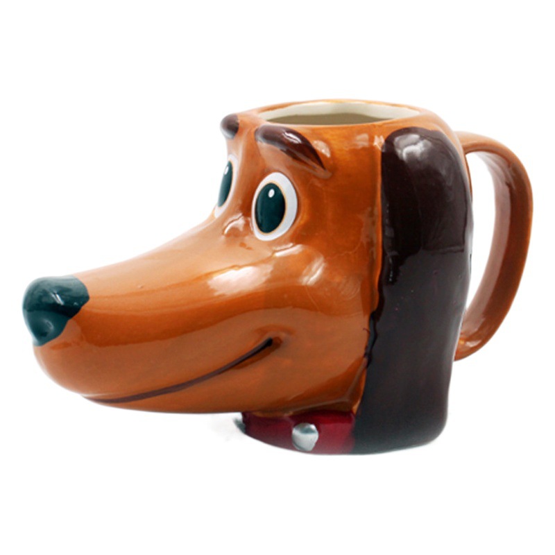 Grinch regalo de Navidad piel verde monstruo Taza de cerámica piel verde monstruo taza de café Grinch taza de agua