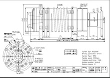 KENTURN台湾健椿主轴 皮带式主轴 MC2006F 车床主轴厂家供应 现货