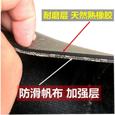 Clip-On Rubber Floor Mat Wear-Resistant, Avtomobil döşəmə paspasları - 17m-width-5-mm-thick-2-layers-of-clamping-wire-length-15m