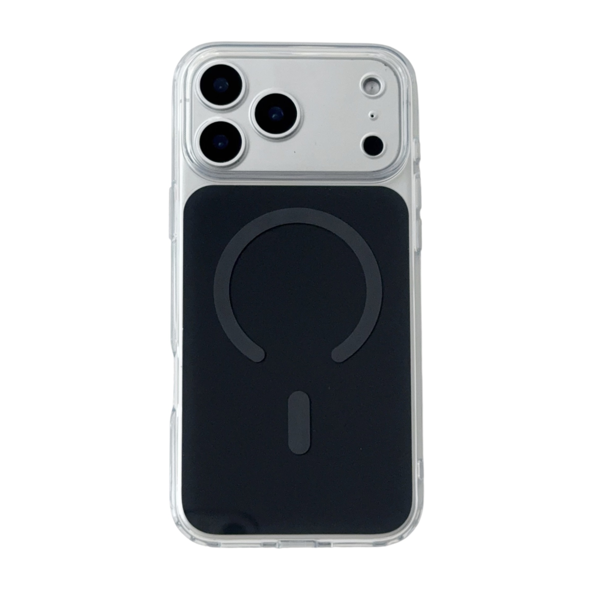 Aplicable para iPhone17ProMax serie de transmisión original de Apple 17 / 17pro capa de protección de succión magnética resistente al amarillo