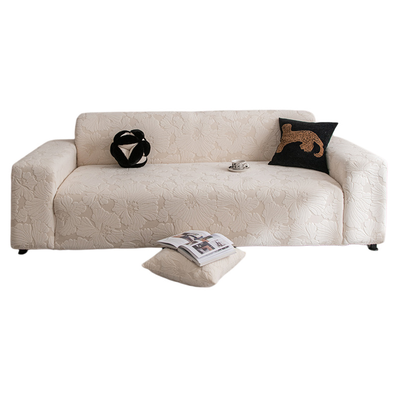 2025 nuevo sofá elástico perezoso todo incluido antideslizante sofá recto cubierta anti-gato arañazo