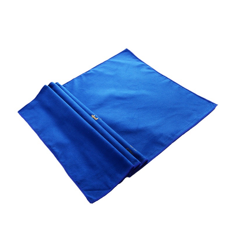 RPET WUJI suministro directo de fábrica de microfibra de doble cara de terciopelo impreso toalla deportiva viaje al aire libre fitness sudor toalla