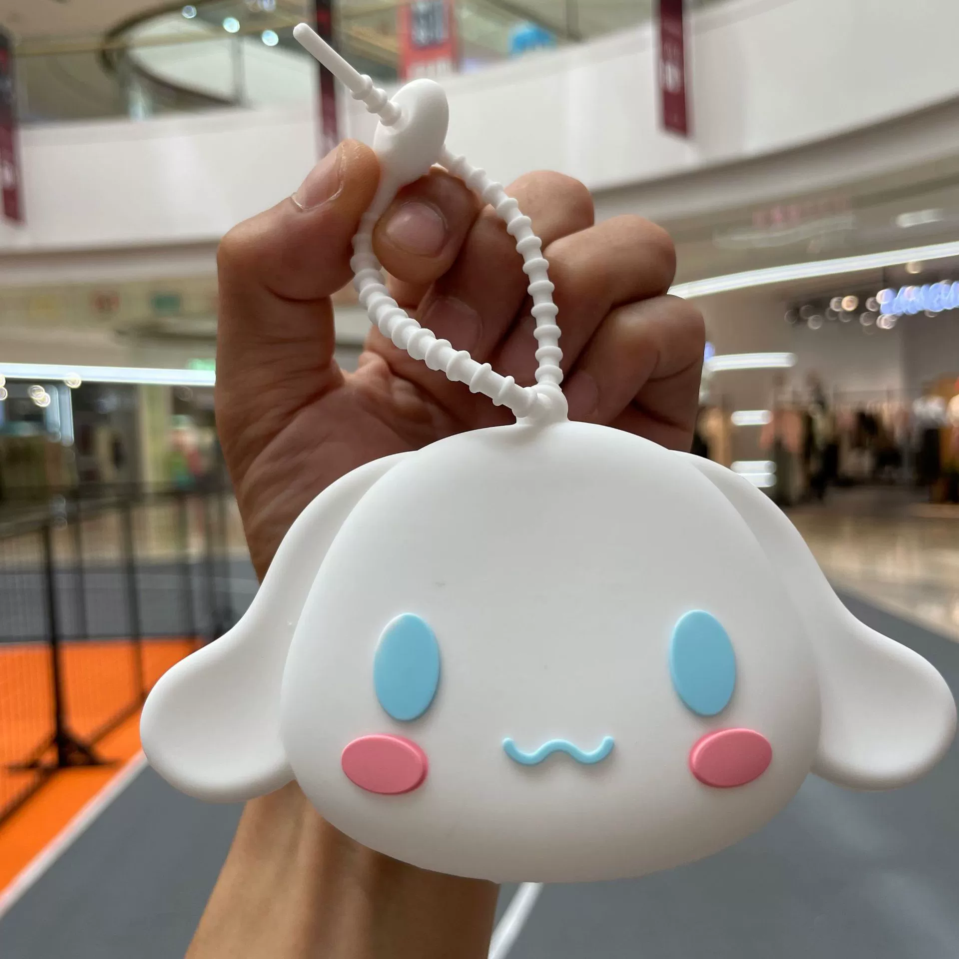 Sanrio силиконовый кошелек, сумочка для ключей, брелок, подвеска, подарок на день рождения