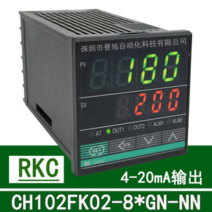 CH102/4-20mAݔ��RKC�ضȱ� CH102FK02-8*GN-NN���@PID�ؿ���