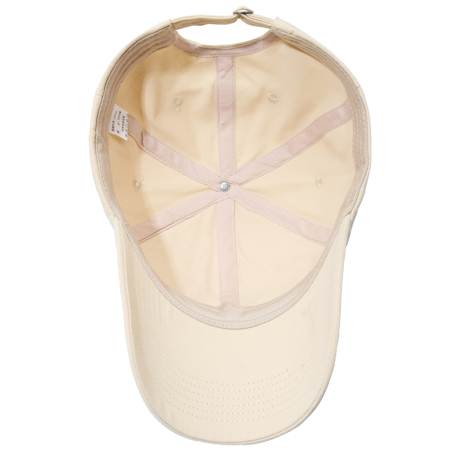 Casquette de baseball à large bord pour femme, style américain, simple et brodée, style bec de canard, amincissante, printemps et automne_voghion.com