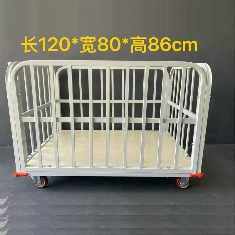 服装厂专用成品布料周转车手推车三层双层裁片车搬运车加粗加厚