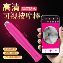 跨境振动WiFi内窥镜1080P女性窥阴镜震动按摩棒阴道可视镜广角