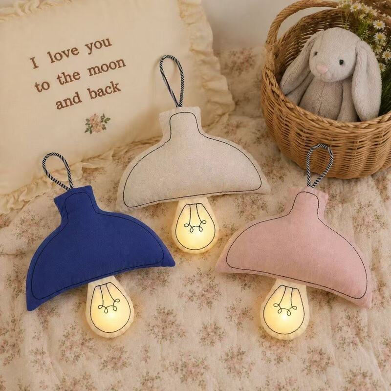 Creative fabric wall lamp decoration, cute light bulb-shaped night light, decorative lamp for living room and bedroom, available in multiple colors Creative fabric wall lamp decoration, cute light bulb-shaped night light, decorative lamp for living room and bedroom, available in multiple colors