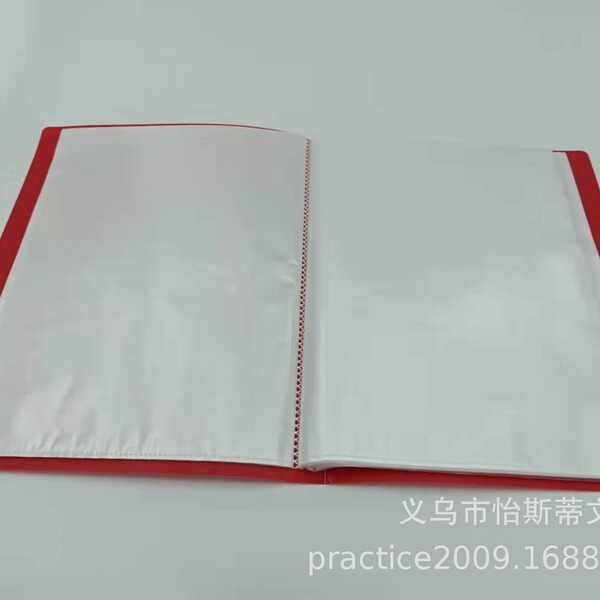 Manufacturer supply PP printing data album A4 exhibition clip office…