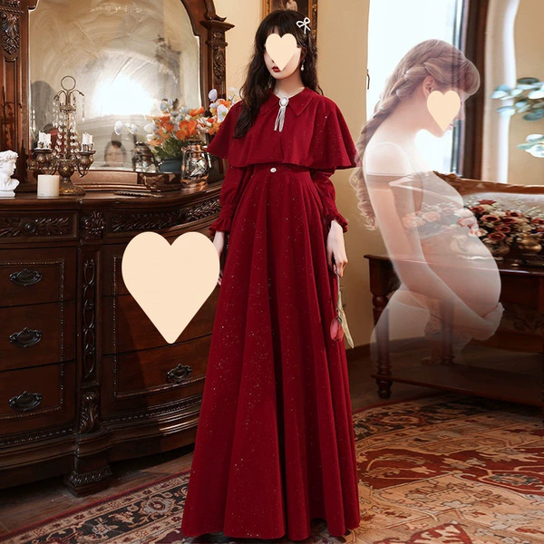 Long cloak for pregnant