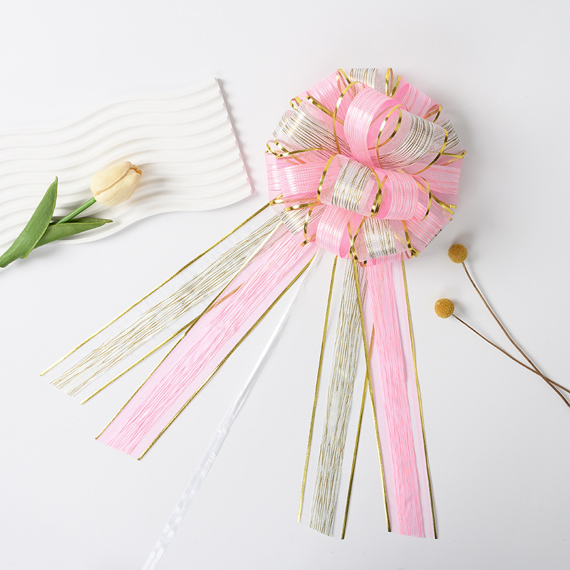 Nuevo transfronterizo de doble capa de doble color de corteza de árbol de tamaño grande flores de nieve de oro regalos de fiesta decoración de flores de dibujo