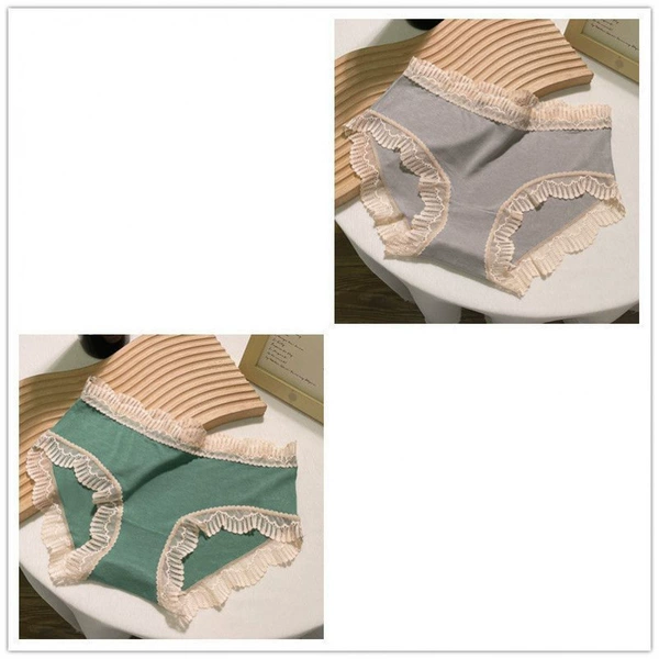 2 pieces #grey blue + retro green