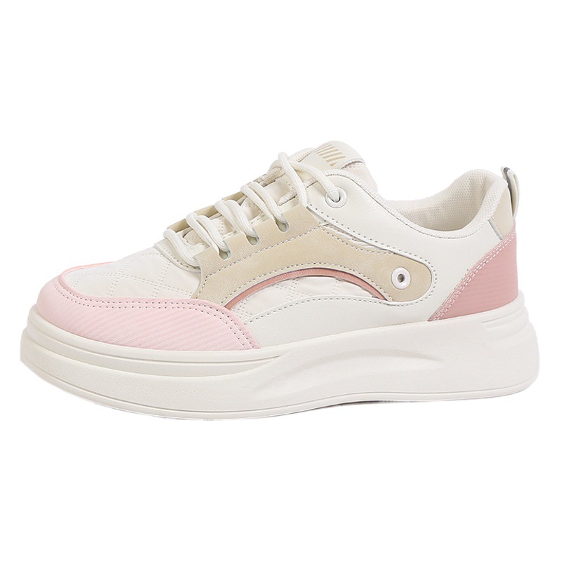 Zapatos blancos zapatos de la calle del todo-fósforo para las mujeres 2023 nueva primavera ins estilo de moda campus zapatillas de moda zapatos de mujer de fondo suave