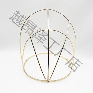 Electrophoresis Color-retaining Antique Crown Base Phoenix Crown Skeleton DIY Handmade Hanfu Hairpin Hair Accessories Headwear Material
