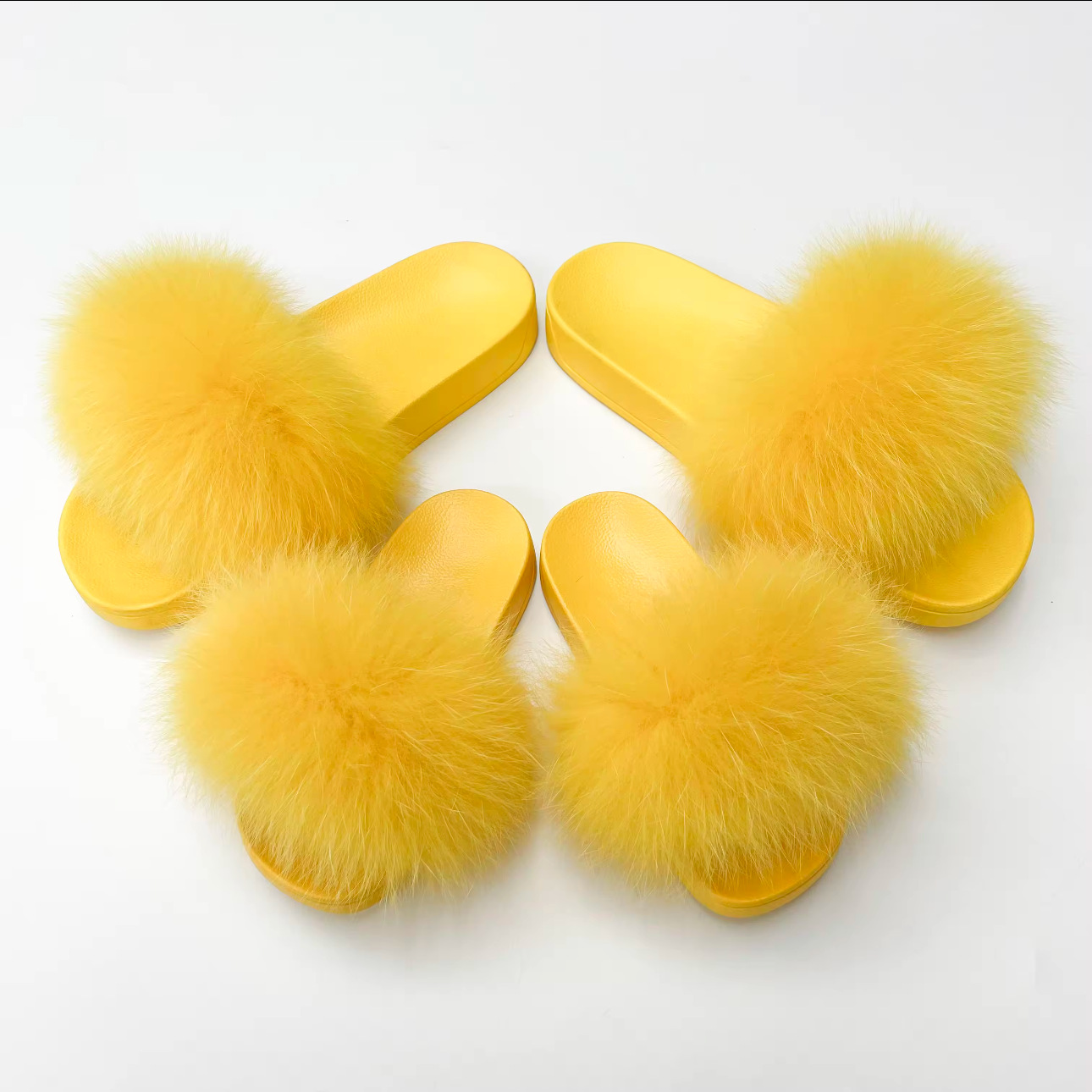 2026 Korean Summer Women's Comfortable And Stylish Slip-On , Non-Slip Outdoor European And American Style Furry Casual Slippers_vogvips.com
