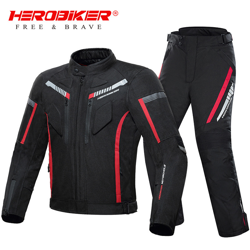 Motorcycle Riding Clothing, Anti-Fall, Fashionable, Waterproof, Warm Rider Jacket, Off-Road Mountain Bike Racing Suit