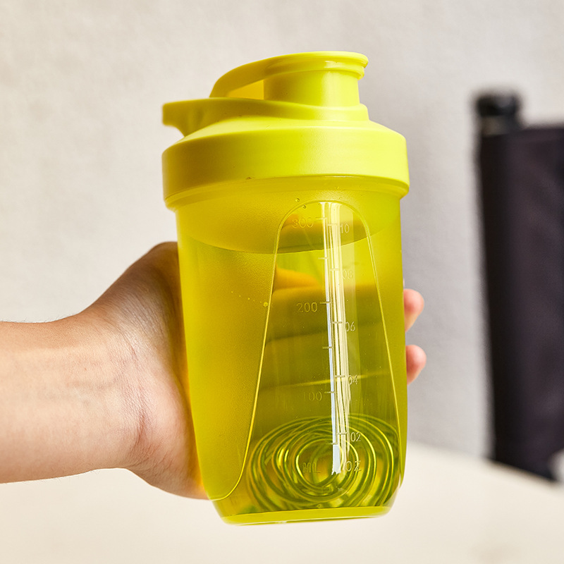 300ml taza de plástico shaker taza de agua para niños taza de batido de pequeña capacidad taza de proteína deportiva taza ahora